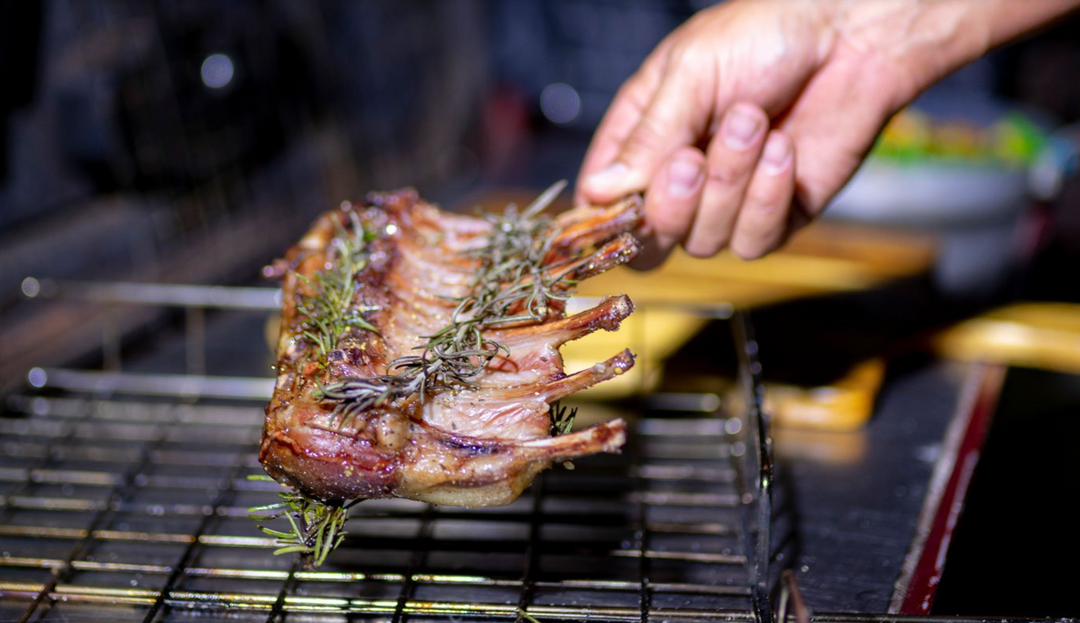 SLOW ROASTED RACK OF LAMB