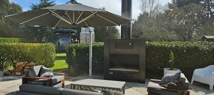 Fire Dept WD53 Outdoor Wood Fire with Pizza Oven