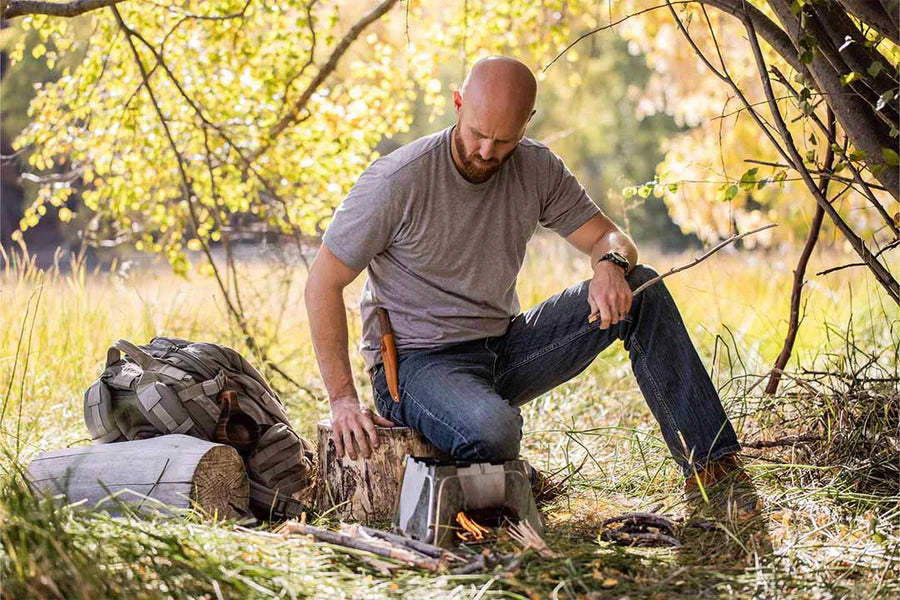 Barebones Wilderness Paring Knife and Sheath