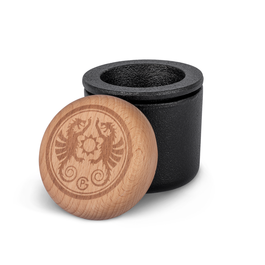 Cast Iron Hand Mortar / Spice Grinder