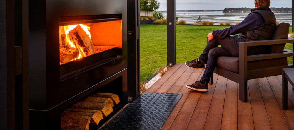 Fire Dept WD7 Freestanding Outdoor Wood Fire