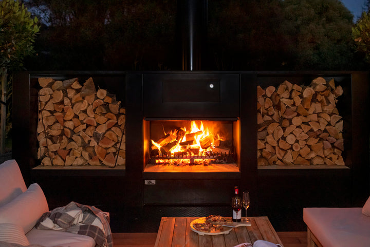 Fire Dept WD56 Outdoor Wood Fire with Pizza Oven