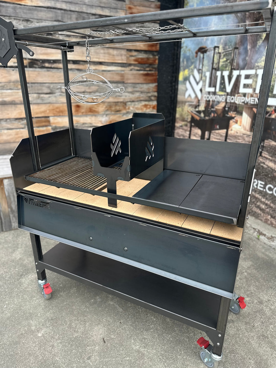 LiveFire AG1150 Solid Fuel BBQ