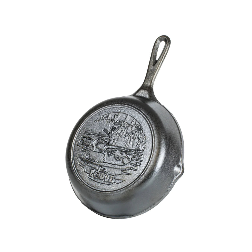 LODGE CAST IRON SKILLET WILDLIFE SERIES DUCK 20CM