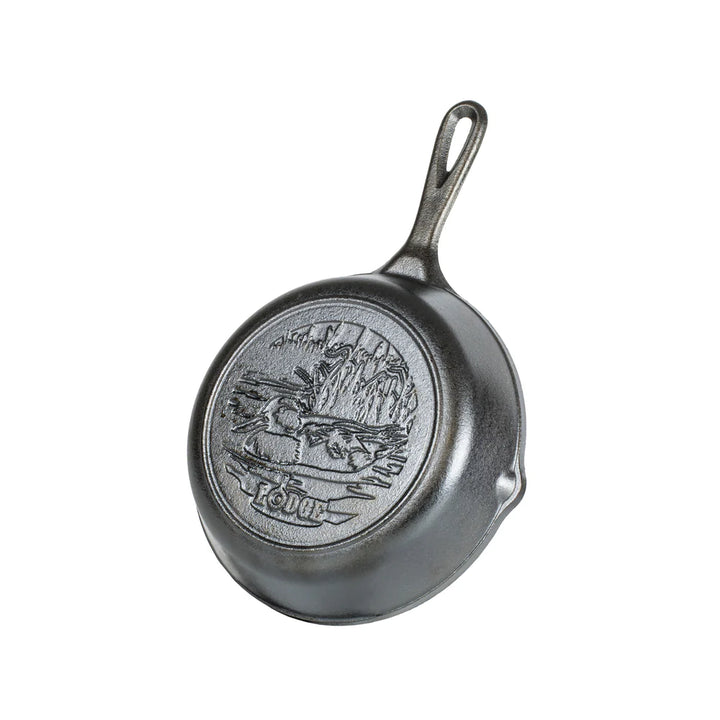 LODGE CAST IRON SKILLET WILDLIFE SERIES DUCK 20CM