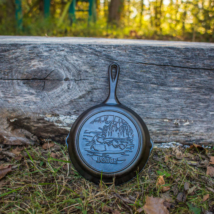 LODGE CAST IRON SKILLET WILDLIFE SERIES DUCK 20CM