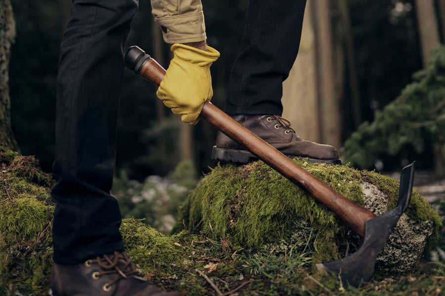 Barebones Pulaski Axe and Waxed Canvas Sheath