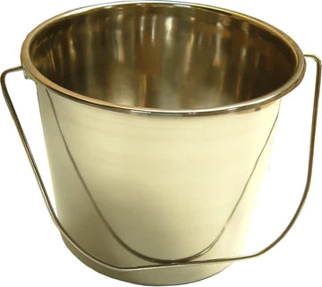 STAINLESS STEEL BUCKET WITH HANDLE 16 LITRE