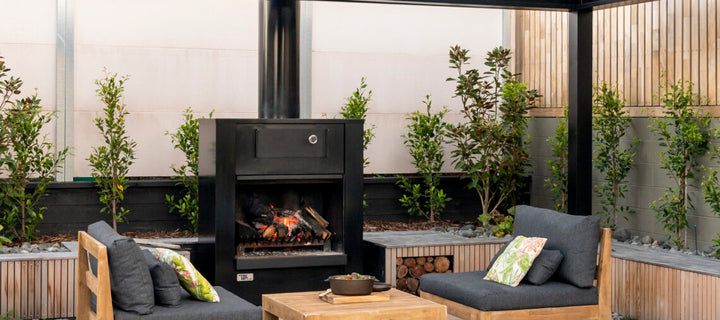 Fire Dept WD50 Outdoor Wood Fire with Pizza Oven