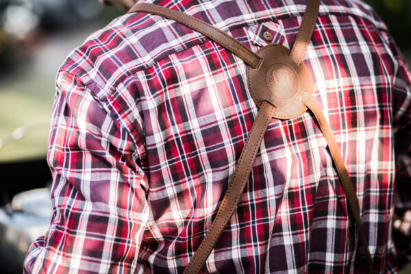 Petromax Buffalo Leather Apron with cross back straps