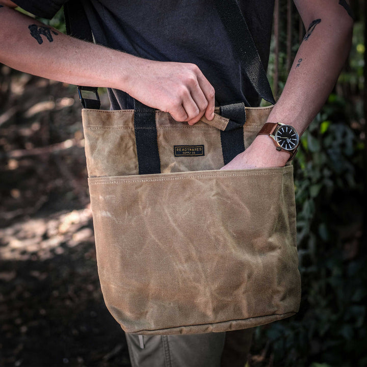 Readywares Waxed Canvas Cross Body Tote