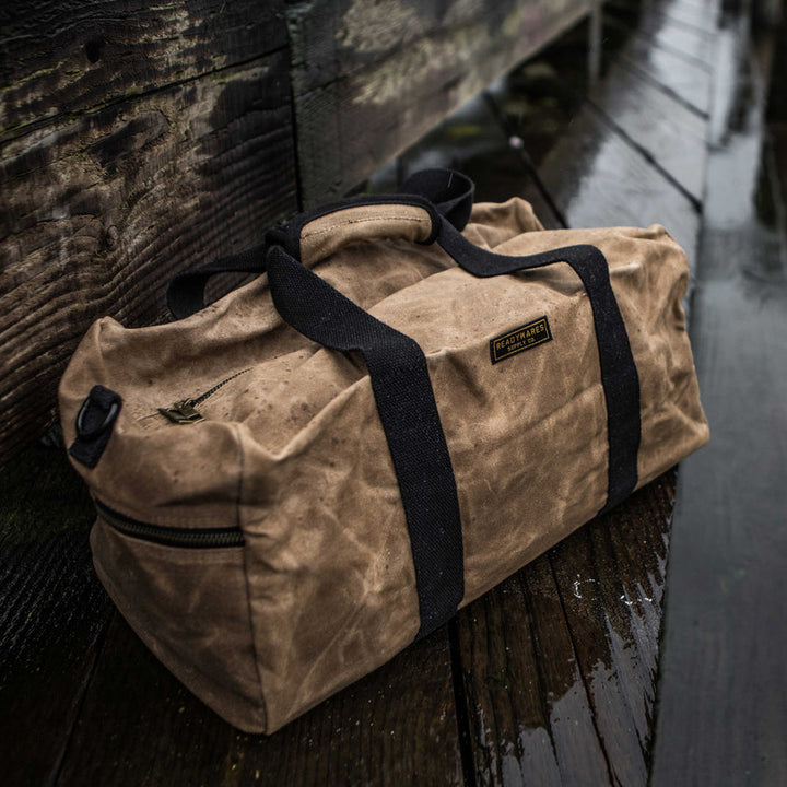 Readywares 20" Waxed Canvas Duffel Bag