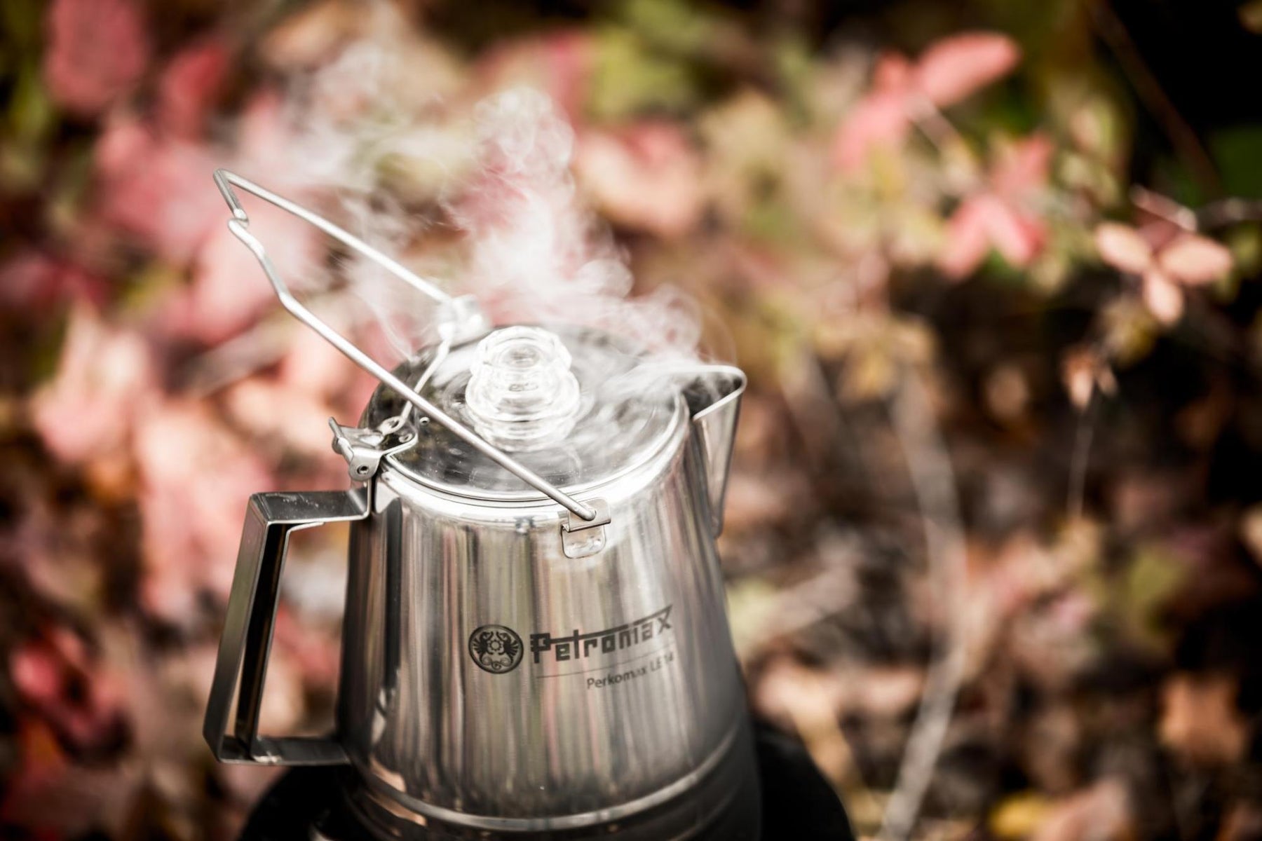 Petromax Percolator "Perkomax" Stainless Steel FOOD OVER FIRE