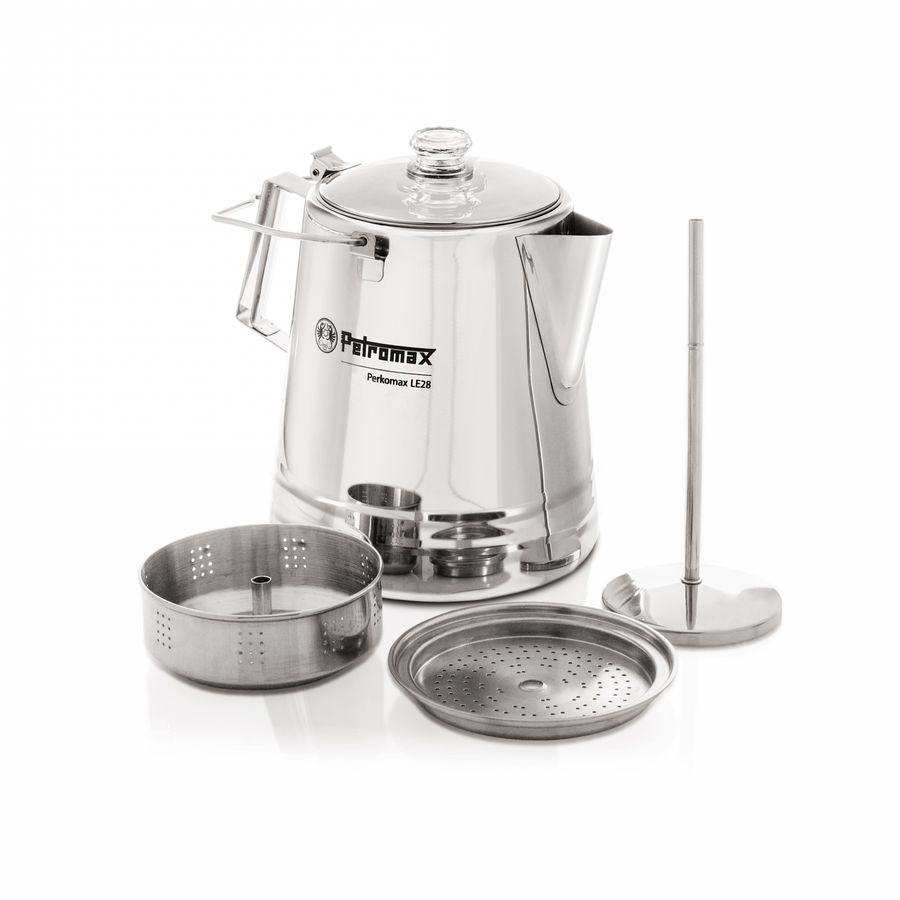 Petromax Percolator "Perkomax" Stainless Steel FOOD OVER FIRE