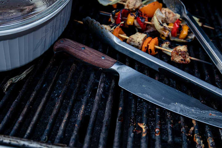 Barebones Adventure Chef Knife and Sheath