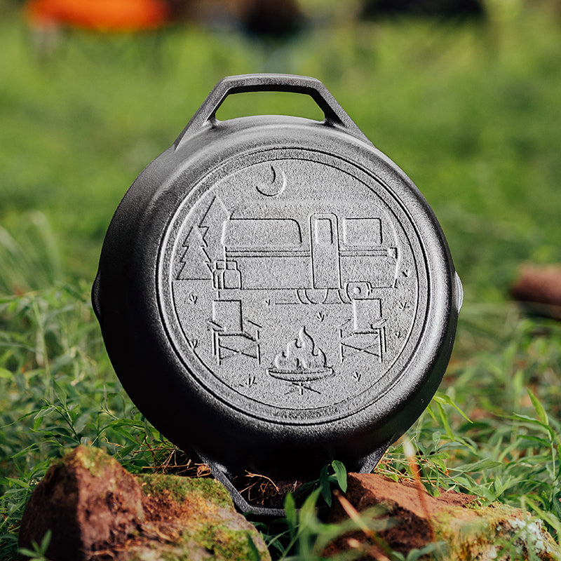 Lodge Wanderlust Dual Handled Camper Skillet 26cm