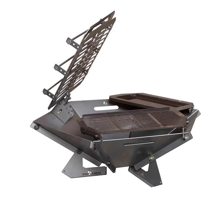 Tromen Novecento Fire Pit with Grill and Asado