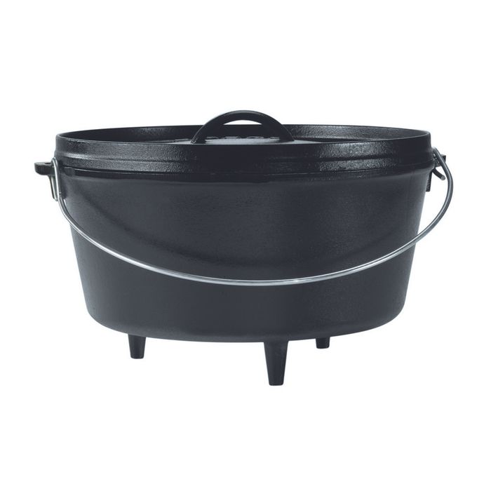 Lodge Cast Iron Deep Camp Dutch Oven 7.5L 30cm