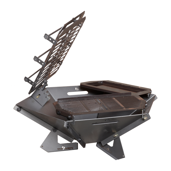 Tromen Novecento Fire Pit with Grill and Asado